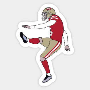 Rb give a kick Sticker